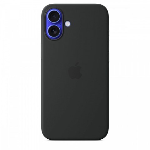 Etui silikonowe z MagSafe do iPhonea 16 Plus - czarne Etui silikonowe z MagSafe do iPhonea 16 Plus - czarne