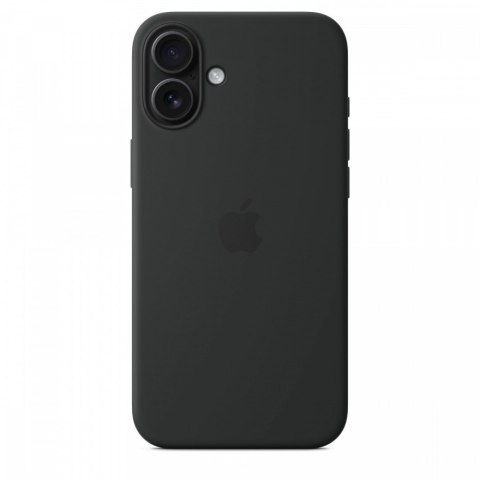 Etui silikonowe z MagSafe do iPhonea 16 Plus - czarne Etui silikonowe z MagSafe do iPhonea 16 Plus - czarne