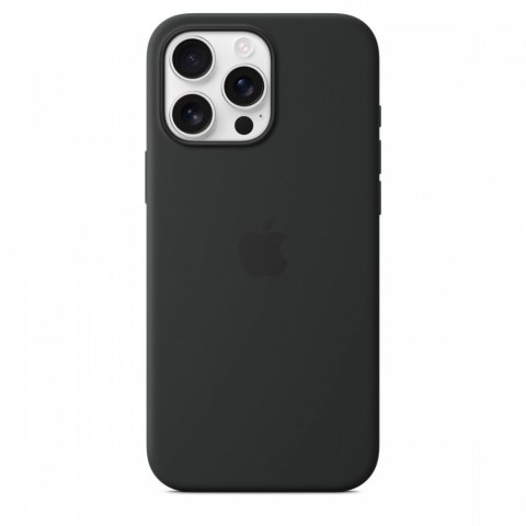 Etui silikonowe z MagSafe do iPhonea 16 Pro Max - czarne Etui silikonowe z MagSafe do iPhonea 16 Pro Max - czarne