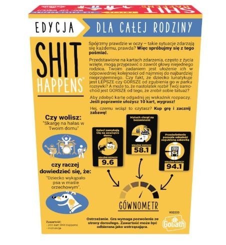Gra Shit Happens Grunt to rodzinka Gra Shit Happens Grunt to rodzinka