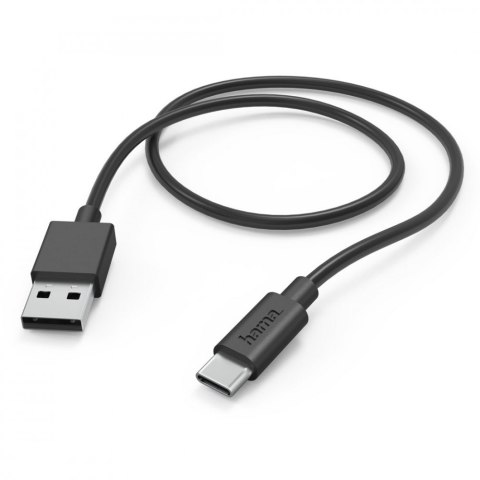 Kabel ładujacy USB-A USB-C 1m czarny Kabel ładujacy USB-A USB-C 1m czarny