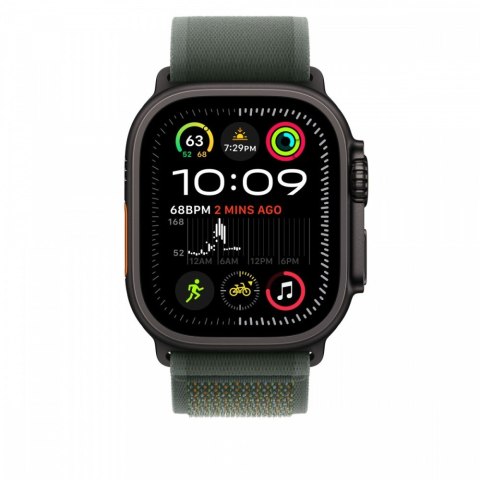 Opaska Trail w kolorze zielonym do koperty 49 mm - rozmiar M/L - elementy z tytanu w kolorze czarnym Opaska Trail w kolorze zielonym do koperty 49 mm - rozmiar M/L - elementy z tytanu w kolorze czarnym