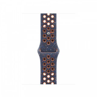 Pasek sportowy Nike w kolorze błękitnego płomienia do koperty 42 mm - rozmiar S/M
