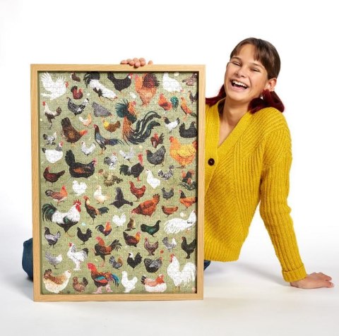Puzzle Puzzlove Kury 1000 elementów Puzzle Puzzlove Kury 1000 elementów