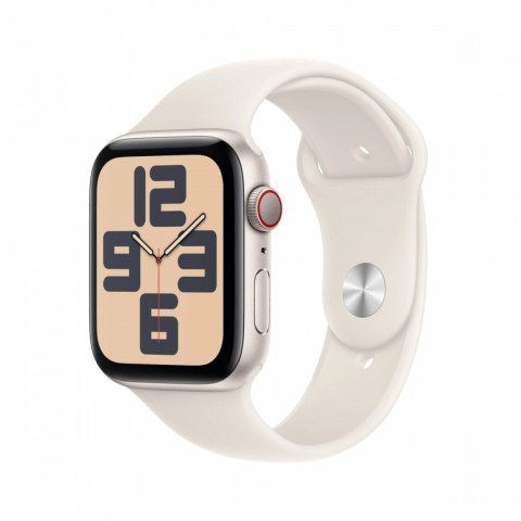 Watch SE GPS + Cellular, koperta 40 mm z aluminium w kolorze księżycowej poświaty z paskiem sportowym w kolorze księżycowej pośw Watch SE GPS + Cellular, koperta 40 mm z aluminium w kolorze księżycowej poświaty z paskiem sportowym w kolorze księżycowej pośw