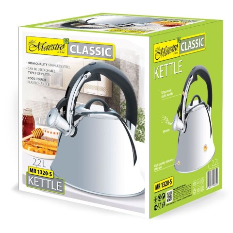 Czajnik nieelektryczny 2,2l MR-1320-S Czajnik nieelektryczny 2,2l MR-1320-S