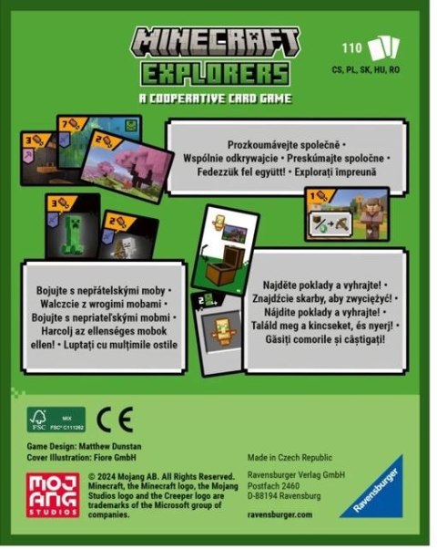 Gra karciana Minecraft Explorers Gra karciana Minecraft Explorers