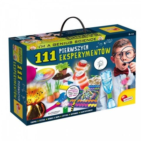 Zestaw naukowy IM A Genius - 111 pierwszych eksperymentów Zestaw naukowy IM A Genius - 111 pierwszych eksperymentów