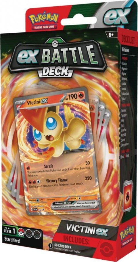 Karty Battle Deck Victini ex Karty Battle Deck Victini ex