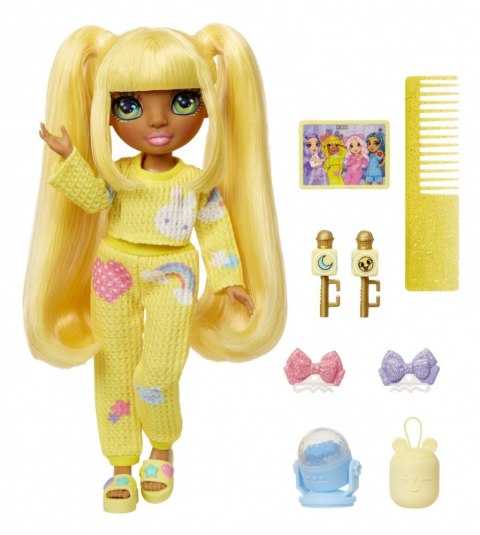 Lalka Rainbow High Junior PJ Party, Sunny Yellow Lalka Rainbow High Junior PJ Party, Sunny Yellow
