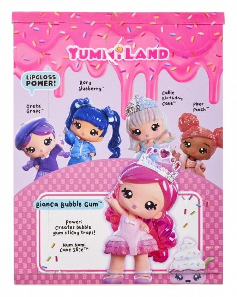 Lalka Yummiland Large Lipgloss Pet, Bianca Bubble Lalka Yummiland Large Lipgloss Pet, Bianca Bubble