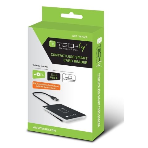 Czytnik kart zbliżeniowych NFC RFID na USB 2.0 Czytnik kart zbliżeniowych NFC RFID na USB 2.0