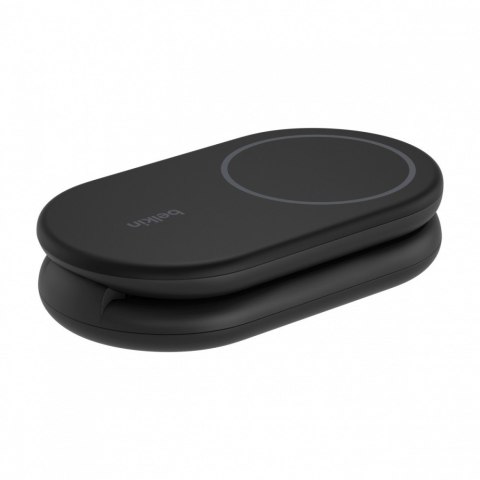 Magnetyczna podstawka ładująca BOOSTCHARGE 2w1 Qi2 15W czarna składana Magnetyczna podstawka ładująca BOOSTCHARGE 2w1 Qi2 15W czarna składana