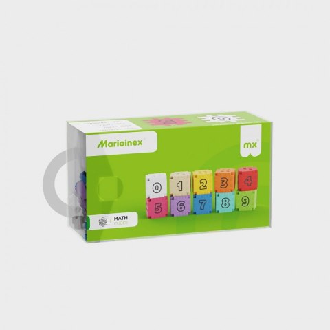 Klocki Mini Waffle Edu - Kostki matematyczne 60 elementów Klocki Mini Waffle Edu - Kostki matematyczne 60 elementów