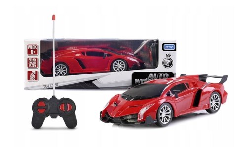 Auto wyścigowe R/C Toys For Boys czerwone Auto wyścigowe R/C Toys For Boys czerwone