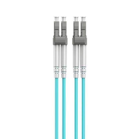 Kabel światłowodowy wielomodowy duplex OM4 50/125, LC/LC, 0.5m Kabel światłowodowy wielomodowy duplex OM4 50/125, LC/LC, 0.5m