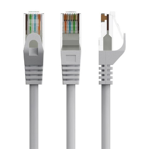 Patch cord kat.6 miedź UTP 7.5m szary Patch cord kat.6 miedź UTP 7.5m szary