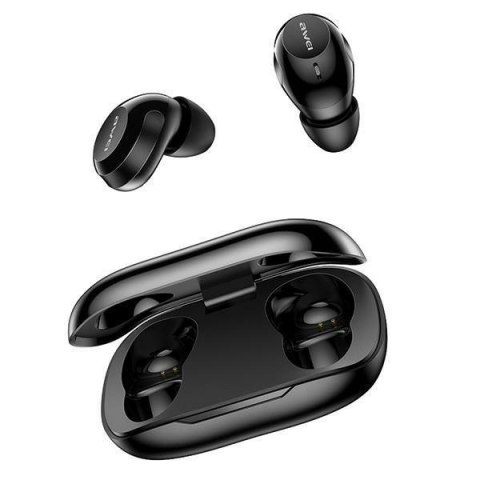 Słuchawki Bluetooth 5.4 TWS T20 ENC Czarne Słuchawki Bluetooth 5.4 TWS T20 ENC Czarne