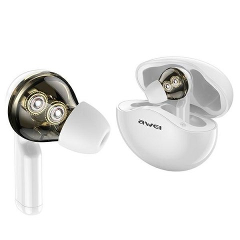 Słuchawki Bluetooth TWS T12 Białe Słuchawki Bluetooth TWS T12 Białe