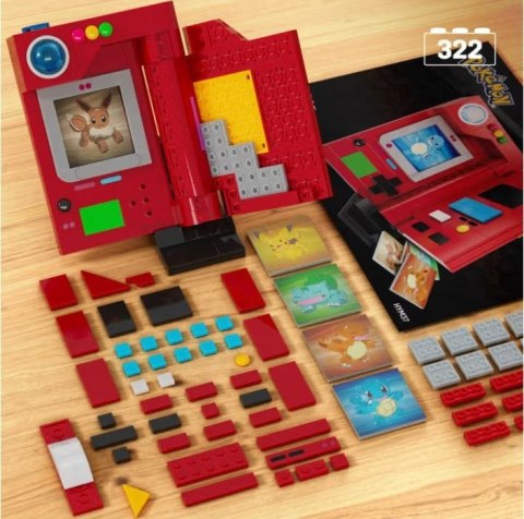 Klocki konstrukcyjne Pokemon Pokedex z Kanto Klocki konstrukcyjne Pokemon Pokedex z Kanto