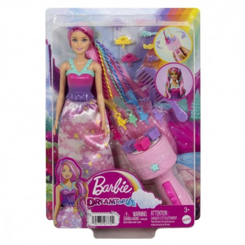 Lalka Barbie Dreamtopia Księżniczka Zakręcone pasemka Lalka Barbie Dreamtopia Księżniczka Zakręcone pasemka
