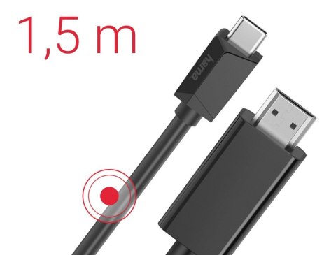 Kabel USB-C HDMI 4k 1,5m Kabel USB-C HDMI 4k 1,5m