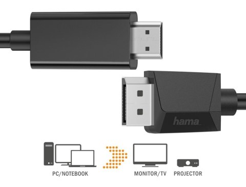 Kabel displayport HDMI 4k 1,5m Kabel displayport HDMI 4k 1,5m