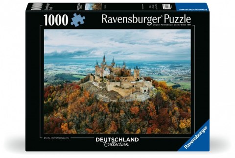 Puzzle 1000 elementów Zamek Hohenzollernów Niemcy Puzzle 1000 elementów Zamek Hohenzollernów Niemcy