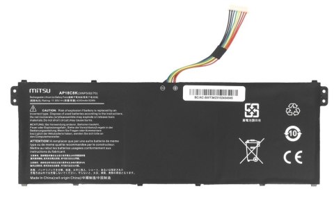 Bateria AP18C4K AP18C8K do Acer Swift 3 5 TravelMate P215-52 4350 mAh (50 Wh) 11.55V5 Bateria AP18C4K AP18C8K do Acer Swift 3 5 TravelMate P215-52 4350 mAh (50 Wh) 11.55V5