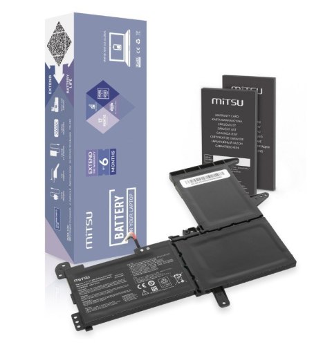 Bateria B31N1637 do Asus VivoBook S15 S510 F510 3600 mAh (41 Wh) 11.4V Bateria B31N1637 do Asus VivoBook S15 S510 F510 3600 mAh (41 Wh) 11.4V