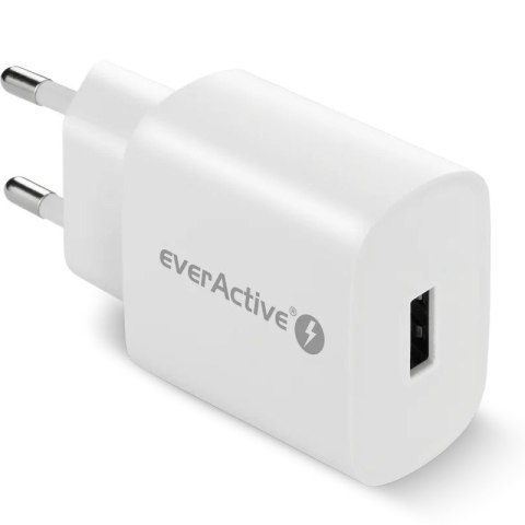Ładowarka sieciowa 1X USB 18W QC3.0 Biała Ładowarka sieciowa 1X USB 18W QC3.0 Biała