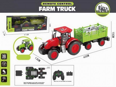 Traktor z przyczepą R/C, światło Traktor z przyczepą R/C, światło