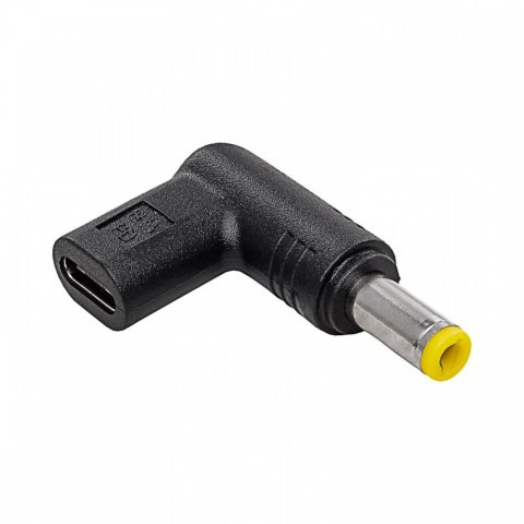 Adapter 5.5 X 2.5 wtyczka do zasilacza uniwersalnego AK-ND-C01 USB-C / 5.5 X 2.5 mm Adapter 5.5 X 2.5 wtyczka do zasilacza uniwersalnego AK-ND-C01 USB-C / 5.5 X 2.5 mm