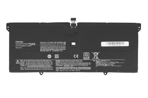 Bateria L16M4P60 L16C4P61 do Lenovo Yoga 920-13IKB 9120 mAh (70 Wh) 7.68V Bateria L16M4P60 L16C4P61 do Lenovo Yoga 920-13IKB 9120 mAh (70 Wh) 7.68V