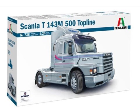 Model plastikowy Scania T 143M 500 Topline 1/24 Model plastikowy Scania T 143M 500 Topline 1/24