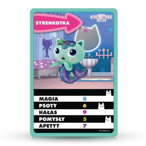 Gra Top Trumps Junior Koci domek Gabi Gra Top Trumps Junior Koci domek Gabi