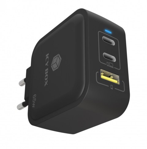 Ładowarka IB-PS1030-PD 65 WATT, 2x TYPE-C, 1x Type-A