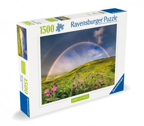 Puzzle 1500 elementów Tęcza nad łąka Puzzle 1500 elementów Tęcza nad łąka
