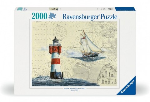 Puzzle 2000 elementów Żeglarstwo, latarnia morska Puzzle 2000 elementów Żeglarstwo, latarnia morska