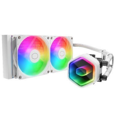 Chłodzenie wodne MasterLiquid 240 Core II ARGB White Chłodzenie wodne MasterLiquid 240 Core II ARGB White