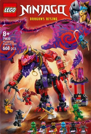 Klocki Ninjago 71832 Smok chaosu Kiełogrzmot