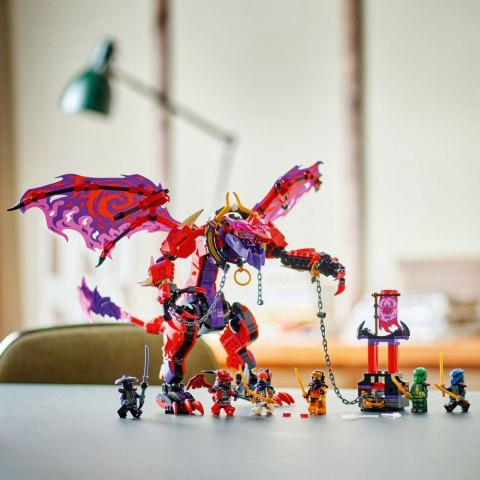 Klocki Ninjago 71832 Smok chaosu Kiełogrzmot