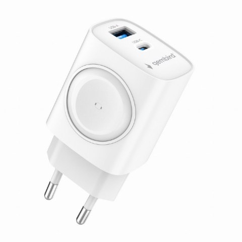 Ładowarka USB-A USB-C 20W PowerDelivery Quick Charge 3.0, biała Ładowarka USB-A USB-C 20W PowerDelivery Quick Charge 3.0, biała