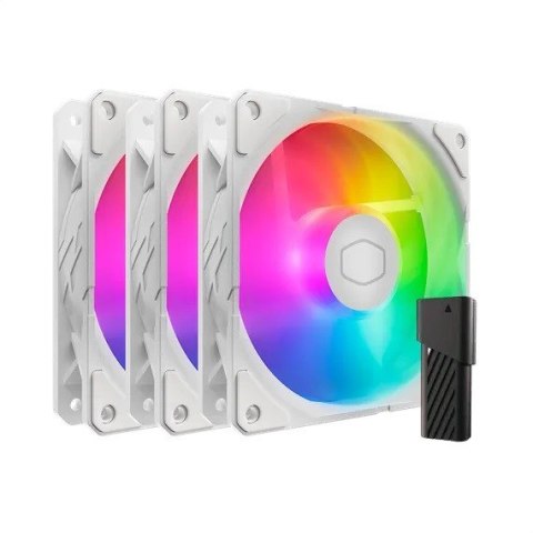 Wentylator SickleFlow Edge 120 ARGB White 3-pack Wentylator SickleFlow Edge 120 ARGB White 3-pack