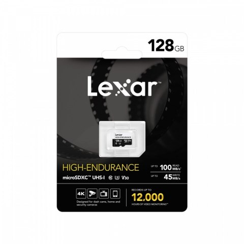 Karta microSD High Endurance 128GB C10 A1 U1 V30 100/45MB/s