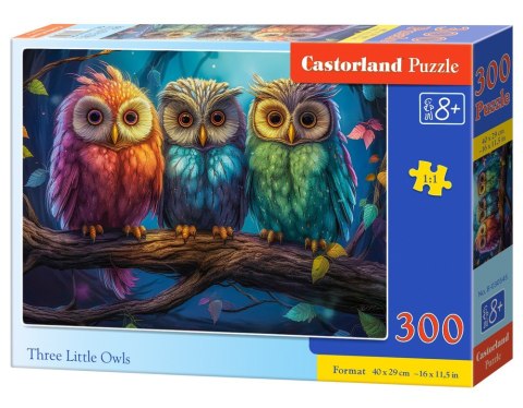 Puzzle 300 elementów Trzy małe sowy Puzzle 300 elementów Trzy małe sowy