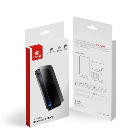 Privacy 3D Armour Glass - Hartowane szkło prywatyzujące iPhone 16 Pro Privacy 3D Armour Glass - Hartowane szkło prywatyzujące iPhone 16 Pro