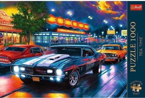 Puzzle 1000 elementów Nocna przejażdżka samochody Puzzle 1000 elementów Nocna przejażdżka samochody