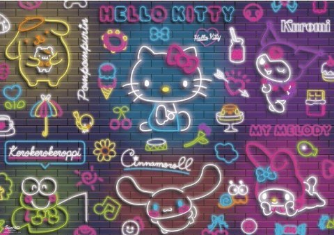 Puzzle 500 elementów Hello Kitty Neon Puzzle 500 elementów Hello Kitty Neon