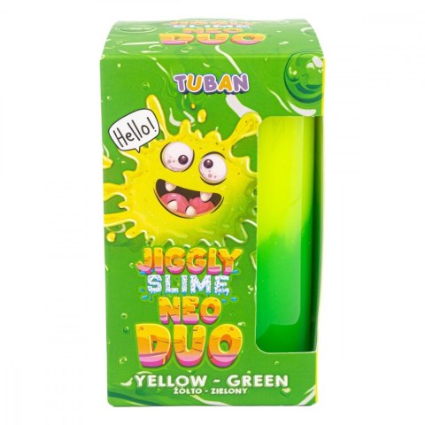 Slime Jiggly Neo Duo żółto-zielony 430g Slime Jiggly Neo Duo żółto-zielony 430g